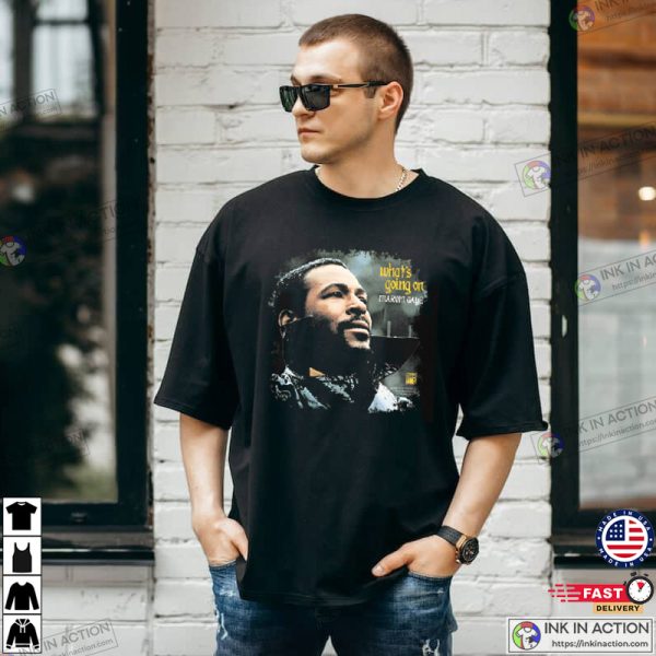 Vintage Marvin Gaye What’s Going On Shirt