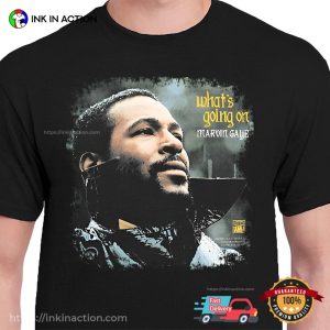 Vintage Marvin Gaye What's Going On Shirt 2