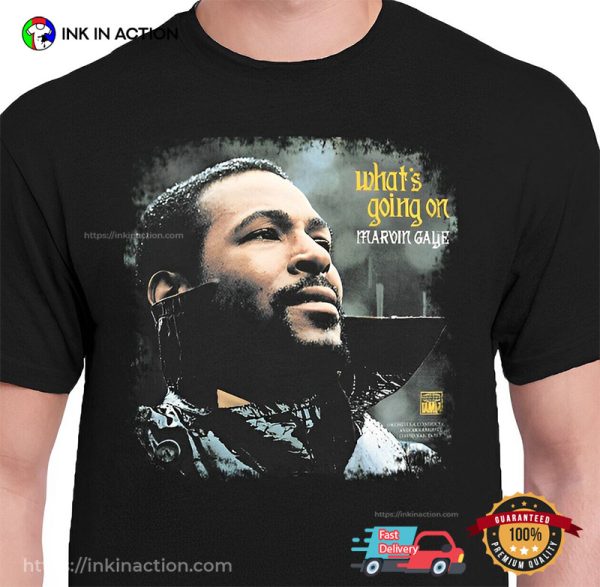Vintage Marvin Gaye What’s Going On Shirt
