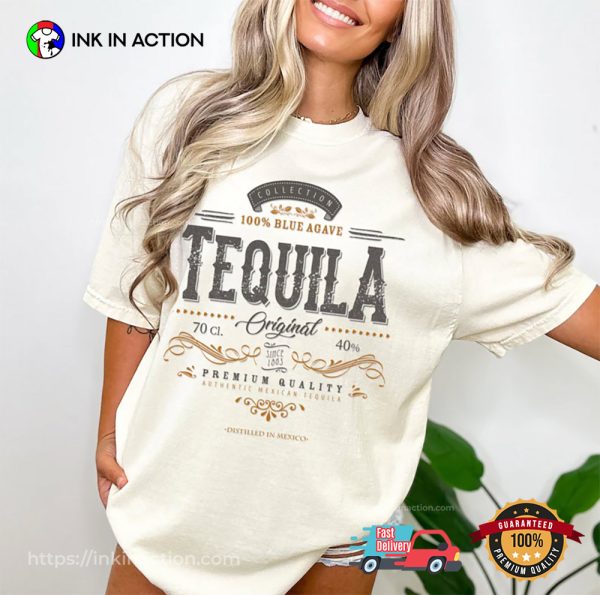 Vintage Tequila Cinco De Mayo Celebration Comfort Colors Shirt