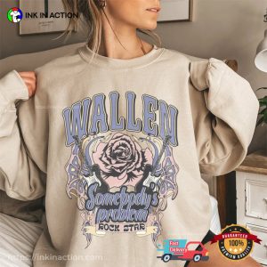 Wallen Somebody’s Problem Rock Star Comfort Colors T-shirt