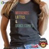 Weekends Lattes & Dance Comps Comfort Colors Tee, National Dance Day Merch