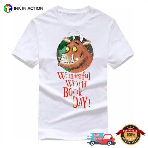 Wonderful World Book Day Funny The Gruffalo T Shirt 2