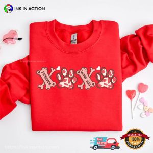 XOXO Woof You Valentine's Dog Day T Shirt, love your pet day Merch 1