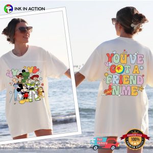 You've Got A Friend In Me Disney Characters Comfort Colors T shirt 2