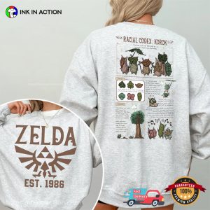 Zelda 1986 Racial Codex Korok Nintendo T shirt 2