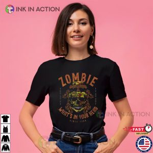 Zombie What is In Your Head Retro Rock Music T-shirt