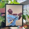 Baseball Bryce Harper Colored Pencil Illustration Poster