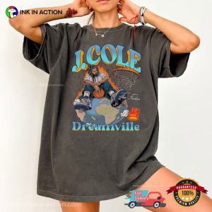 j cole dreamville Fanart Cool Comfort Colors T shirt 2