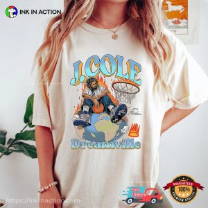 j cole dreamville Fanart Cool Comfort Colors T shirt 3