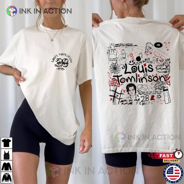 Louis Tomlinson In Concert Faith In The Future T-shirt