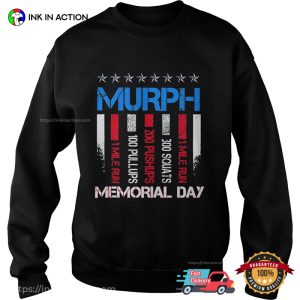 Memorial Day 2024 Murph Workout T-shirt