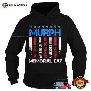 memorial day 2024 Murph Workout T shirt 3