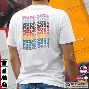 Pride 2024, Rainbow Coloured T-shirts