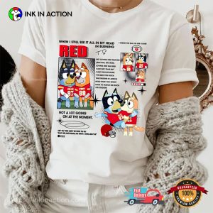 Taylor Swift The Red Album, Bluey Family Shirt