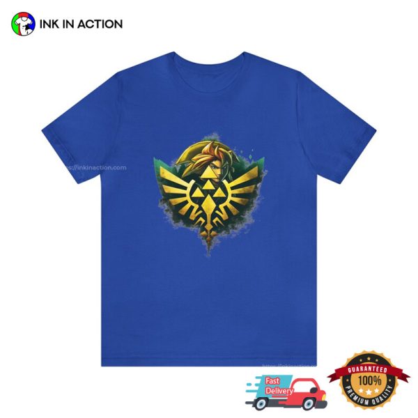 Tears Of The Kingdom Zelda Logo Art T-shirt