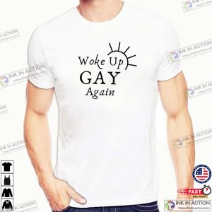 world pride 2024, Woke Up Gay Shirt 3