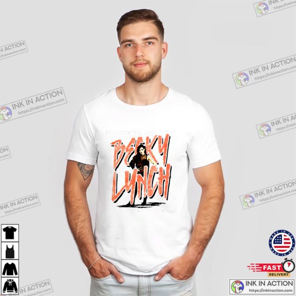 Becky Lynch Name Rough T-Shirt