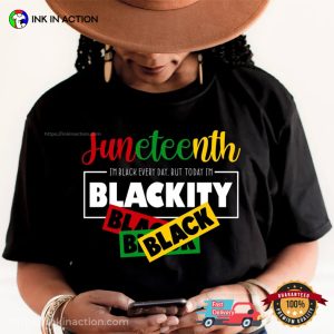 Blackity Juneteenth History T-shirt