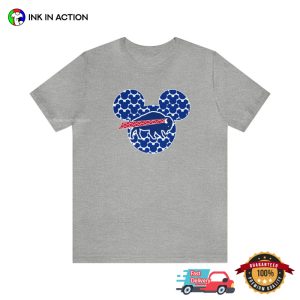 Buffalo Mickey Dots Bella and Canvas Unisex T-shirt