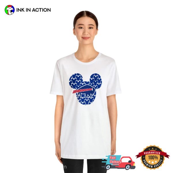 Buffalo Mickey Dots Bella and Canvas Unisex T-shirt