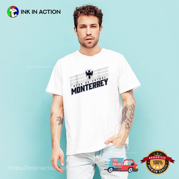 Club Be Futbol Monterrey Logo T-shirt