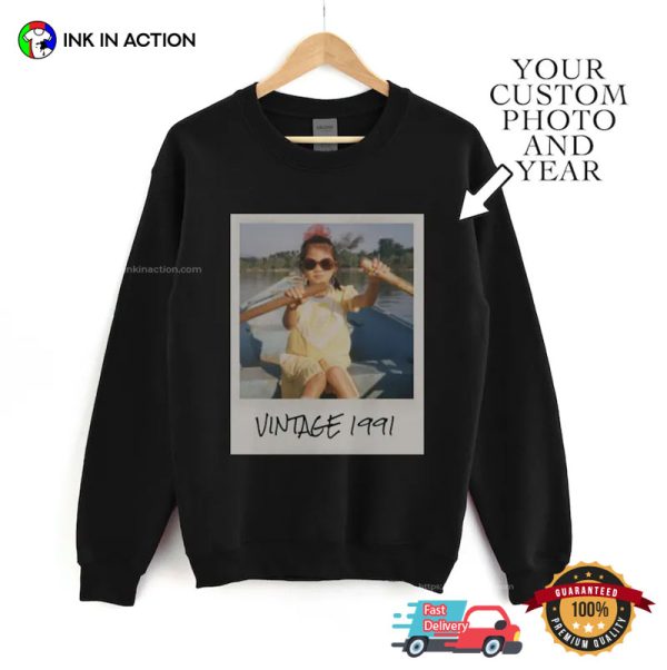 Custom Your Photo Vintage Style T-shirt