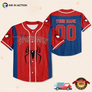 Customized Marvel Spider-Verse Spider-Man Baseball Jersey No.11