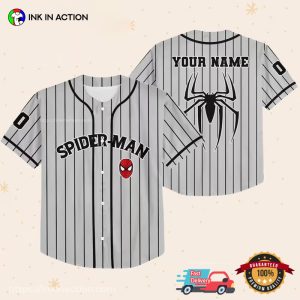 Customized Marvel spider verse spiderman baseball jersey No.9