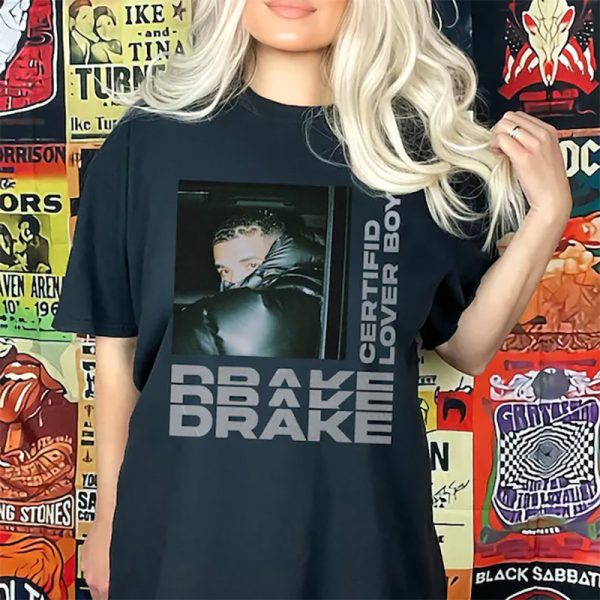 Drake Tour 2024 Certifid Lover Boy Unisex T-shirt