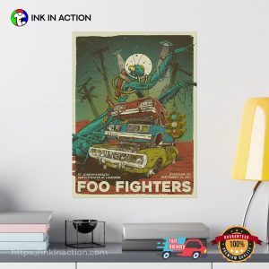 Foo Fighters Concerts Album Cover Poster 3