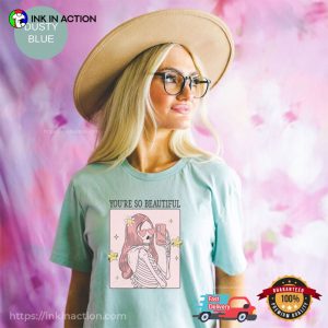 Funny Self Love Skeleton Girl Comfort Colors T-shirt, National Selfie Day Apparel