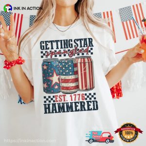 Getting Star Spangled Hammered America Shirt 2