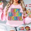 Happy Last Day of School Colorful Art Tee