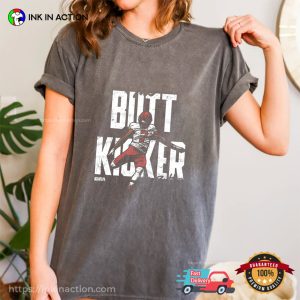 Harrison Butker Butt Kicker WHT T shirt 2