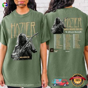 Hozier Unreal Unearth Tour 2 Sides T-shirt