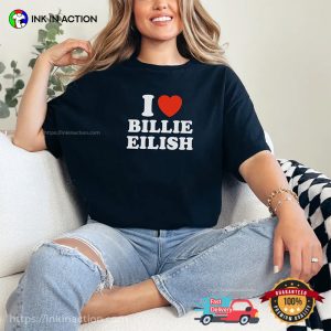 I Love Billie Eilish The Tour 2024 Unisex T shirt