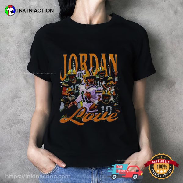 Jordan Love Football Fan Gift T-Shirt