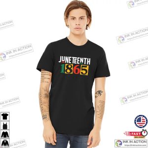 Juneteenth 1865 Black Independence Day T-shirt