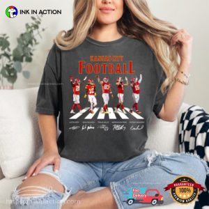 Kansas City Chiefs Players Abbey Road T-shirt