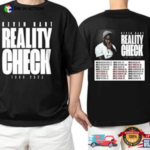 Kevin Hart Reality Check Tour 2023 2 Side Shirt