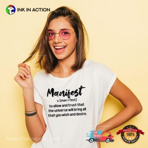 Manifest definition T Shirt 2