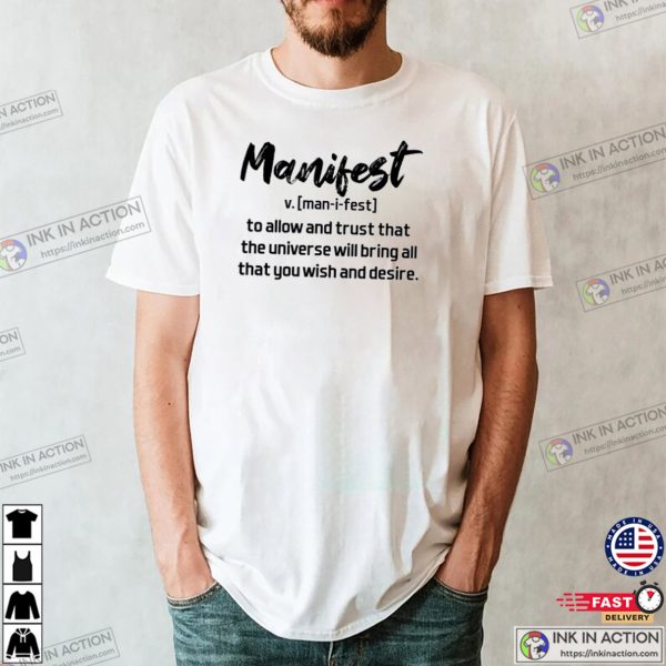 Manifest Definition T-Shirt