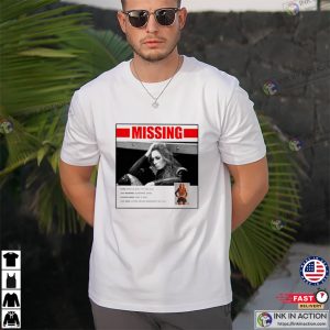 Missing Persons Poster For Becky Lynch Shirt