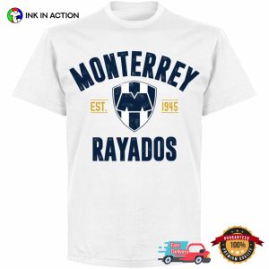 Monterrey Rayados Established 1945 Vintage Shirt 3