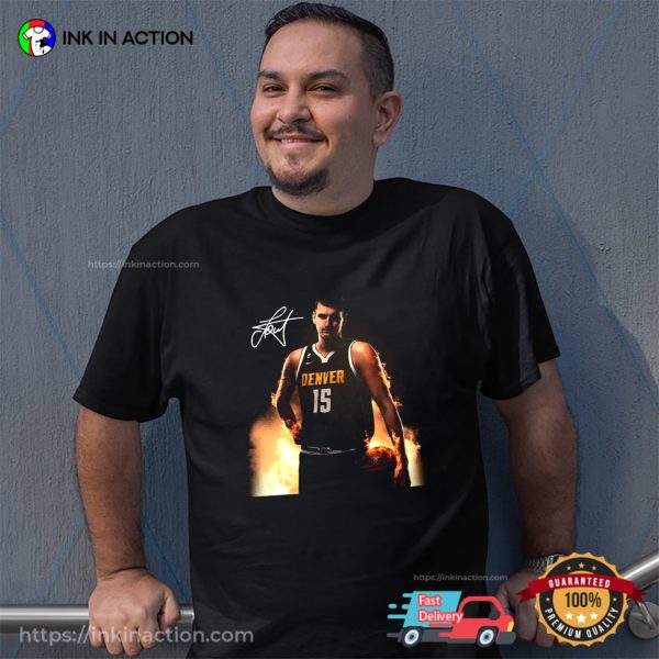Nikola Jokić Denver Nuggets Graphic T Shirt
