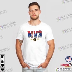 Nikola Jokić’s remarkable third MVP award with this MV3 shirt 3