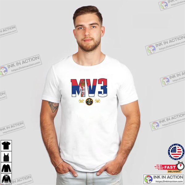 Nikola Jokić’s Remarkable Third MVP Award With This MV3 Shirt