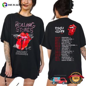 Rolling Stones 2024 Hackney Diamonds Tour Shirt