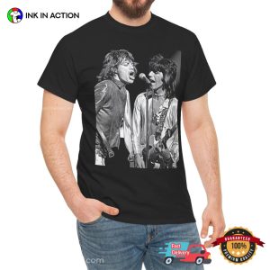Rolling Stones Live Keith Richards, Mick Jagger, Rock Legends Tee 3